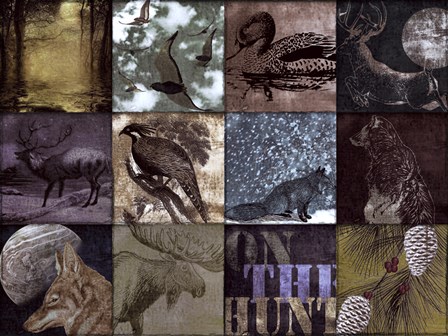 On the Hunt I by Color Bakery art print