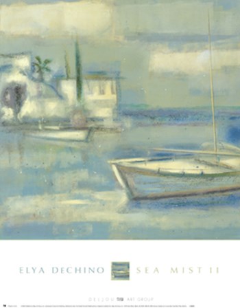 Sea Mist II by Elya De Chino art print