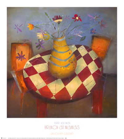 Brunch at Mama's by Terri Hallman art print