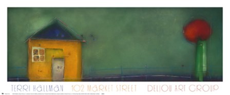 102 Market Street by Terri Hallman art print