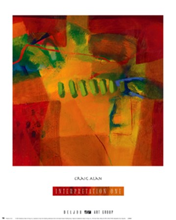 Interpretation One by Craig Alan art print