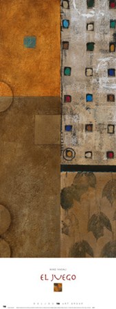 El Juego 1 by Niro Vasali art print