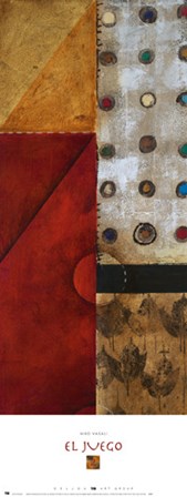 El Juego 2 by Niro Vasali art print