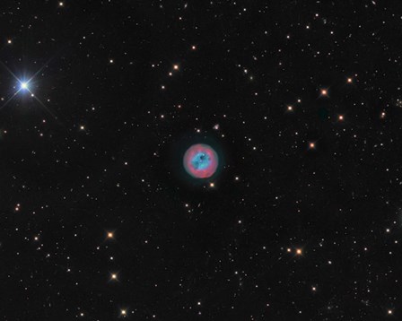 The Owl Nebula by Michael Miller/Stocktrek Images art print