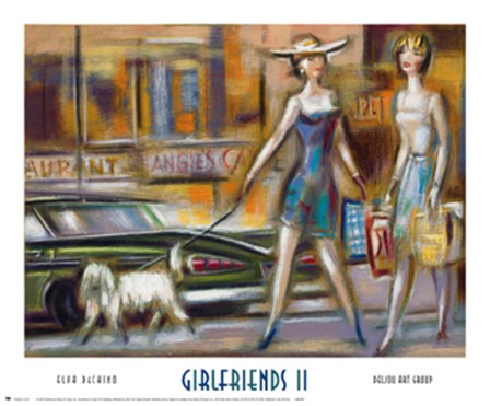 Girlfriends II by Elya De Chino art print