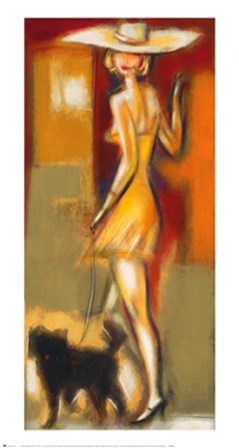 On the Boulevard I by Elya De Chino art print