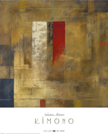 Kimono by Sebastian Alterera art print