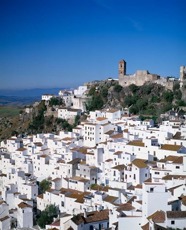 White Village of Casares, Andalusia, Spain by Paul Thompson / Danita Delimont art print