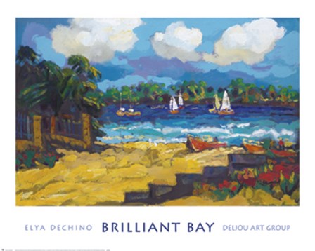 Brilliant Bay by Elya De Chino art print