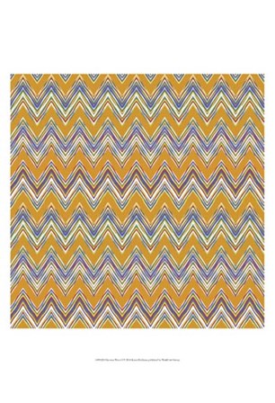 Chevron Waves I by Katia Hoffman art print