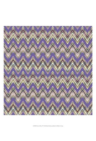 Chevron Waves IV by Katia Hoffman art print