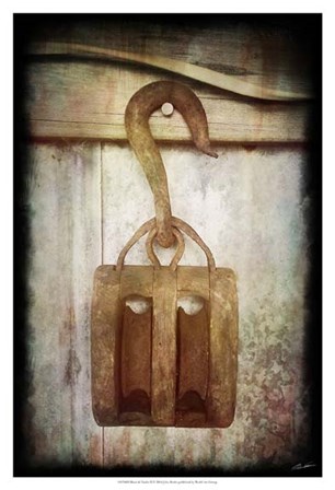 Block &amp; Tackle II by John Butler art print