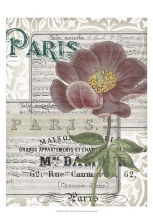 Musical Paris I by Jennifer Goldberger art print