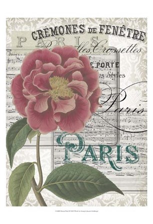 Musical Paris III by Jennifer Goldberger art print