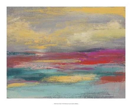 Sunset Study I by Jennifer Goldberger art print