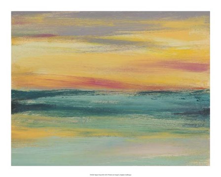 Sunset Study III by Jennifer Goldberger art print