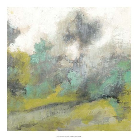 Pastel Walk I by Jennifer Goldberger art print