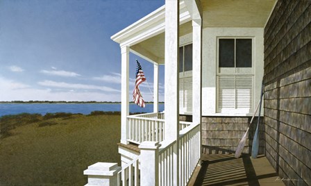 Porch View by Zhen-Huan Lu art print