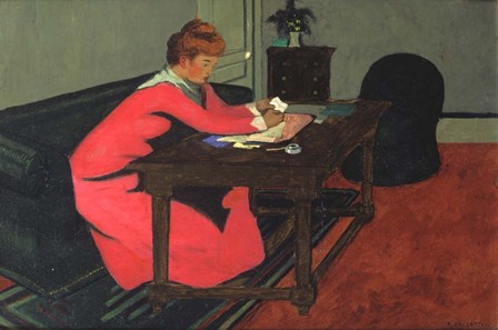 Portrait of Misia Sert by Felix Vallotton art print