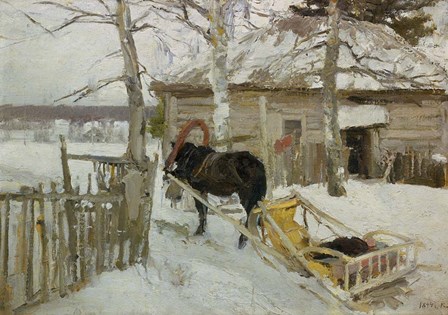 Winter by Konstantin Korovin art print