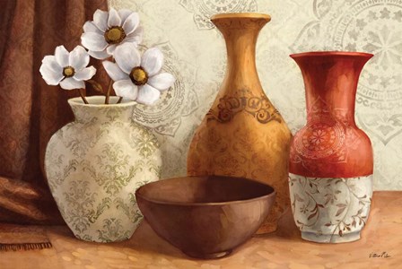 Gentle Spice Vessels by Vittorio Milan art print