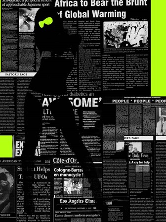 Paper Dance 2 by Naxart art print