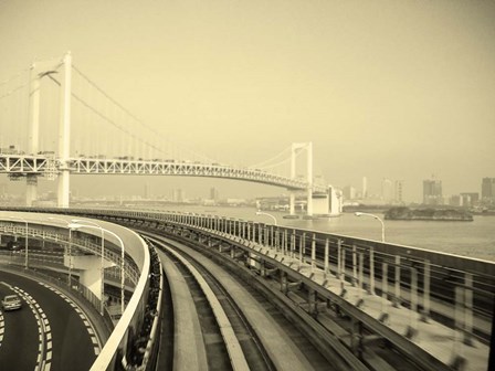 Tokyo Metro Ride by Naxart art print