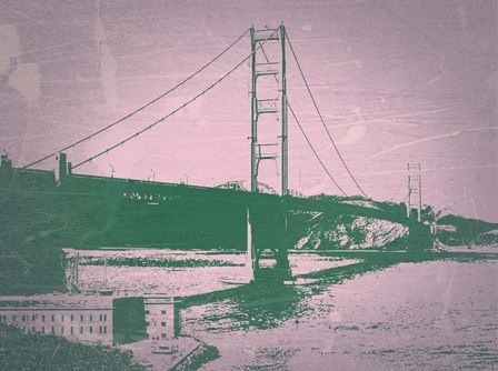 Golden Gate Bridge by Naxart art print