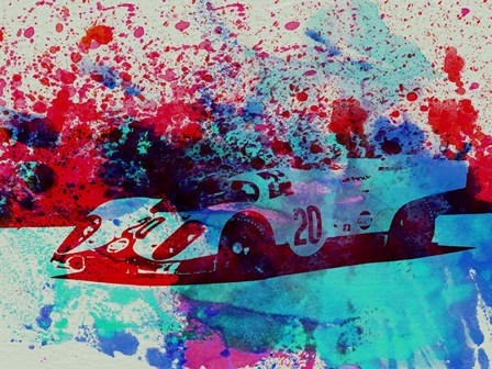 Porsche 917 Gulf by Naxart art print