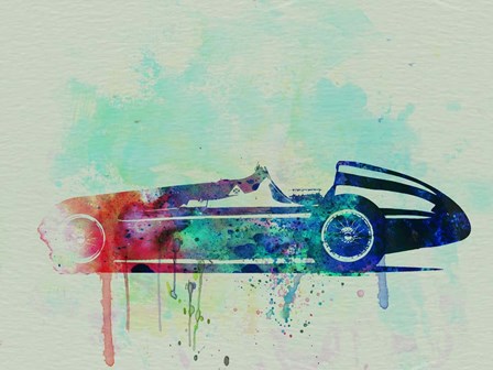 Alfa Romeo Tipo Watercolor by Naxart art print