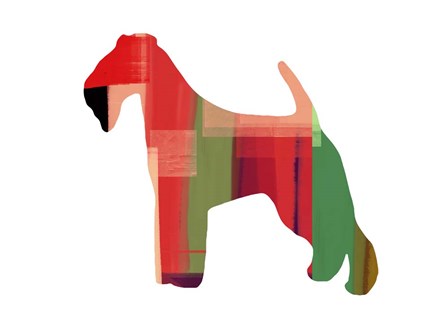 Irish Terrier by Naxart art print