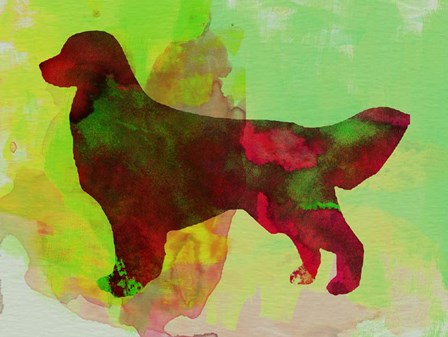 Golden Retriever by Naxart art print