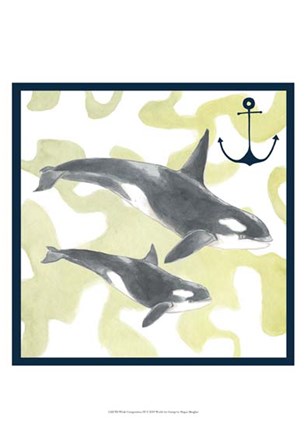 Whale Composition III by Megan Meagher art print