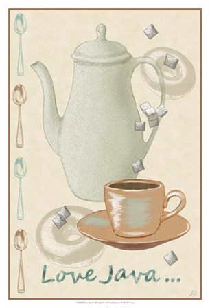 Love Java by Jade Reynolds art print