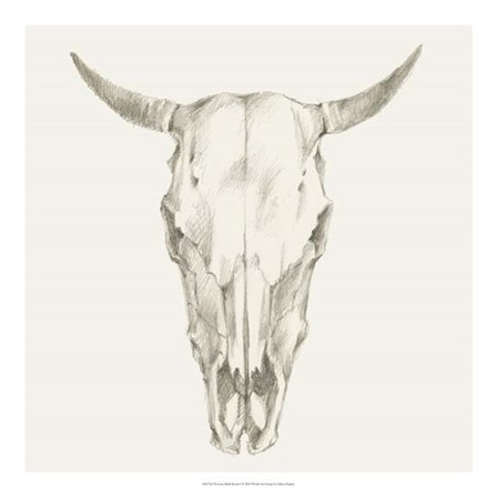 Western Skull Mount I by Ethan Harper art print