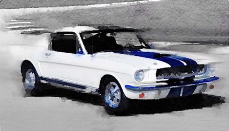 Ford Mustang Shelby by Naxart art print
