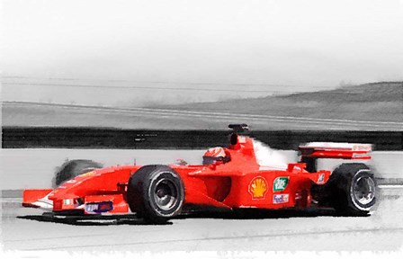 Ferrari F1 Laguna Seca by Naxart art print