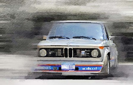 1974 BMW 2002 Turbo by Naxart art print