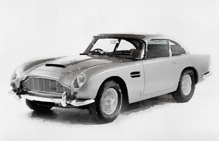 1964 Aston Martin DB5 by Naxart art print