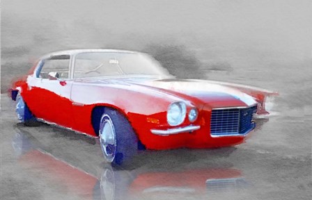 1970 Chevy Camaro by Naxart art print