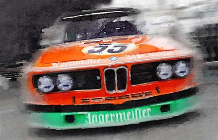 BMW Front End by Naxart art print