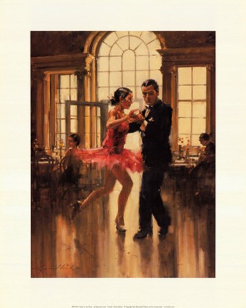 Dance to the Music by R. Leech art print