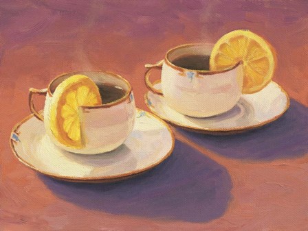 Tea Cups by Bill Breedon art print