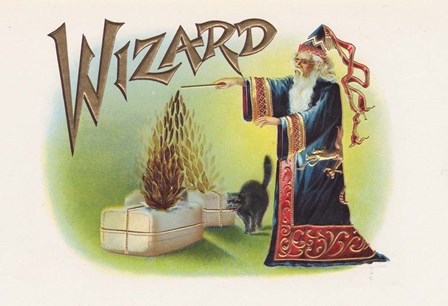 Wizard by Art of the Cigar art print
