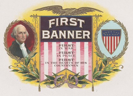First Banner by Art of the Cigar art print