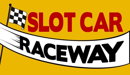 Slot Car Raceway by RetroPlanet art print