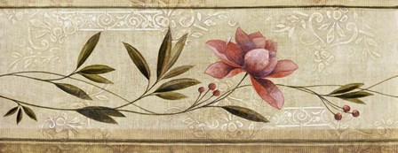 Pink Fleur Panel by Pablo Esteban art print