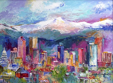 Denver by Richard Wallich art print