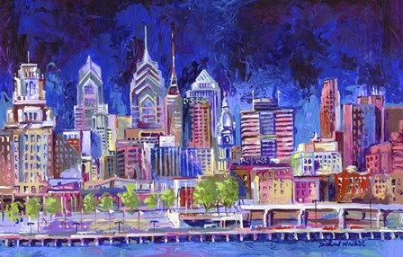 Philadelphia by Richard Wallich art print