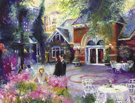 Tavern On The Green by Richard Wallich art print